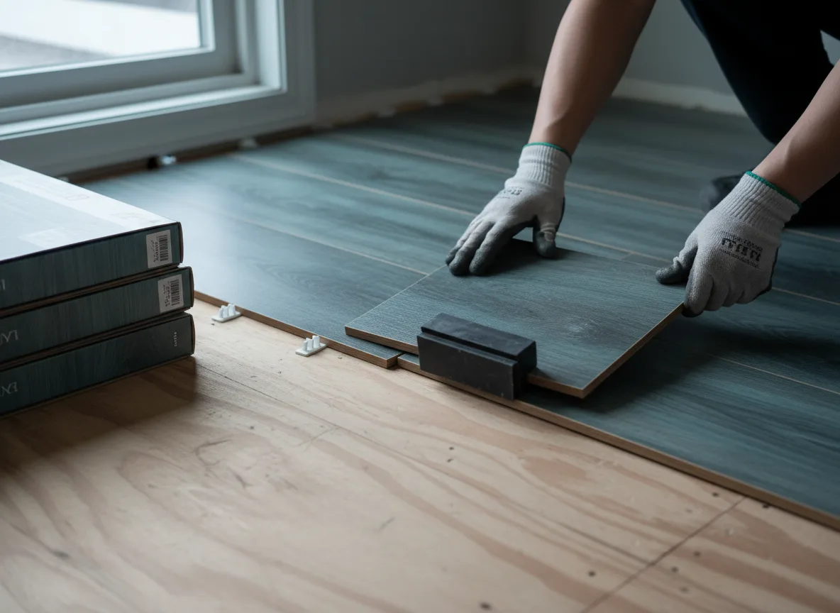 Luxury Vinyl Plank Installation company in Herrick, SD
